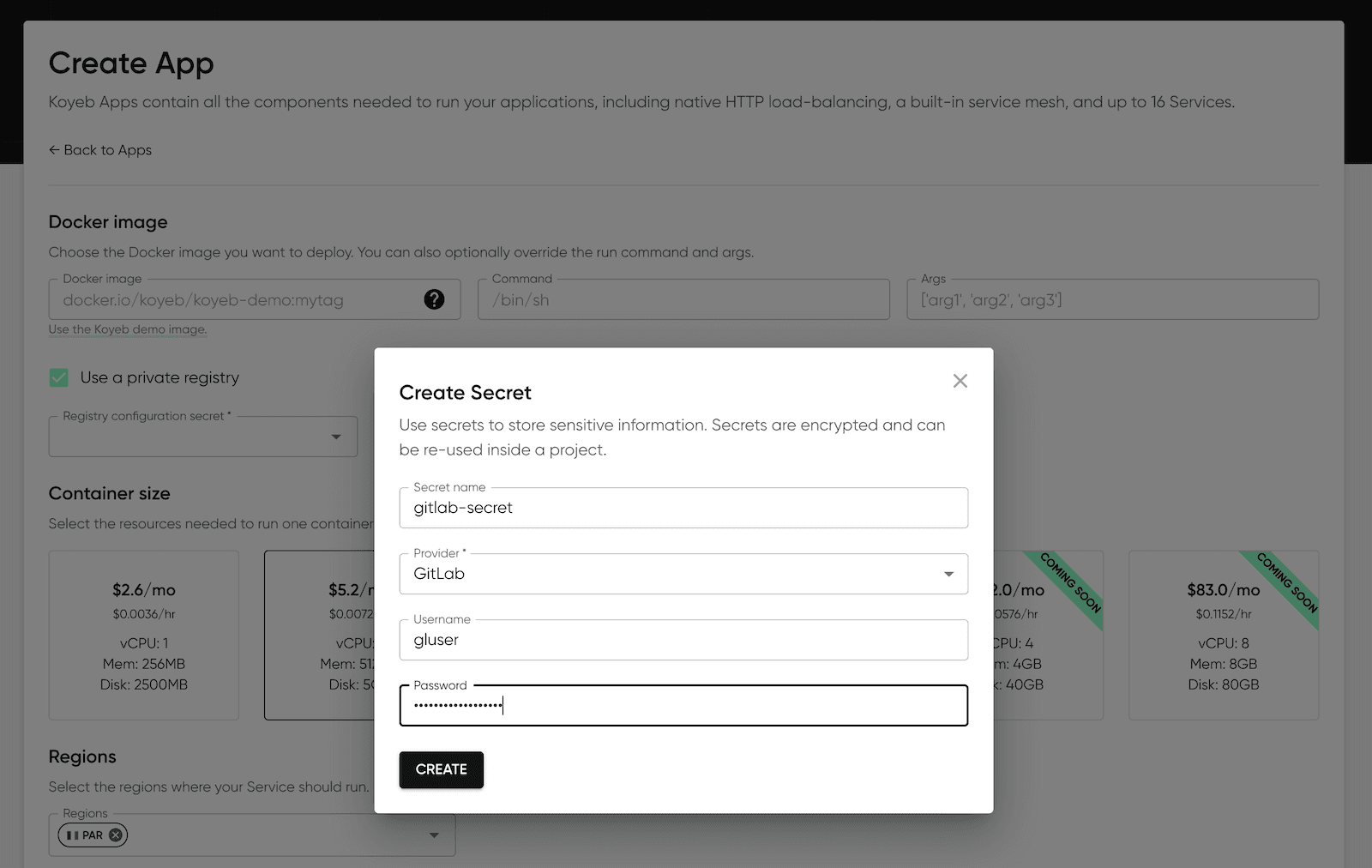 Feature - GitLab Private Registry support